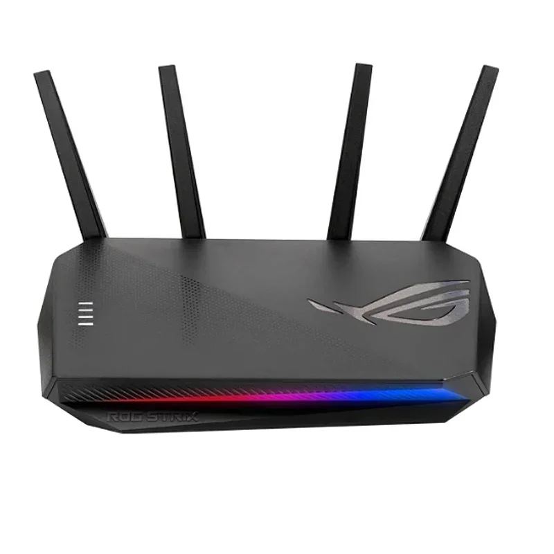 

ASUS ROG STRIX GS-AX5400 Dual-Band 802.11AX Wi-Fi 6 Gaming Router, 160 MHz WiFi 6 Channels, Mobile Game Mode, PS5, VPN