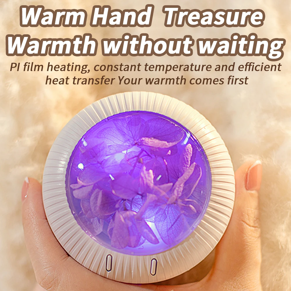 Hand Warmers Rechargeable Hand Warmers With Ambient Light Portable Electric Reusable Pocket Heater For Outdoor Camping Hiking
Hand Warmers Rechargeable Hand Warmers With Ambient Light Portable Electric Reusable Pocket Heater For Outdoor Camping Hiking