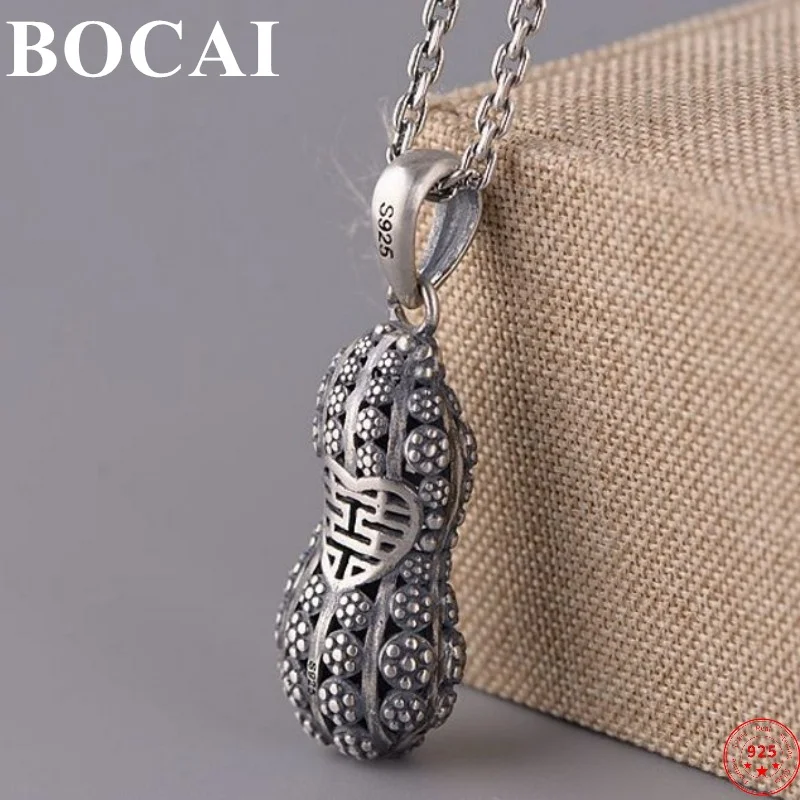 Подвески BOCAI из стерлингового серебра S925 пробы для женщин и мужчин, новинка, модное Ювелирное Украшение с надписью «Good Luck» двойной цвет, арахис, бесплатная доставка
Подвески BOCAI из стерлингового серебра S925 пробы для женщин и мужчин, новинка, модное Ювелирное Украшение с надписью «Good Luck» двойной цвет, арахис, бесплатная доставка