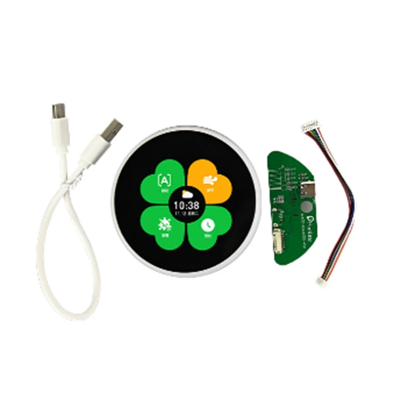 2.1 Inch 480X480 Round Circular IPS Color LCD Display And Encoder Knob ESP32-S3 Module N16R8 ST7701 2.4G WIFI Replacement
2.1 Inch 480X480 Round Circular IPS Color LCD Display And Encoder Knob ESP32-S3 Module N16R8 ST7701 2.4G WIFI Replacement