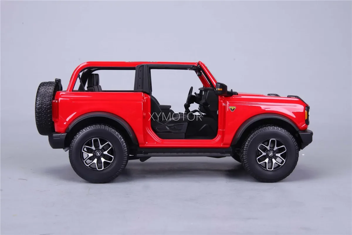 Коллекционная модель автомобиля Maisto 1/18 для Ford Bronco Badlands без двери 2021, коллекционные металлические детские игрушки оранжевого/синего/красного цвета
Коллекционная модель автомобиля Maisto 1/18 для Ford Bronco Badlands без двери 2021, коллекционные металлические детские игрушки оранжевого/синего/красного цвета