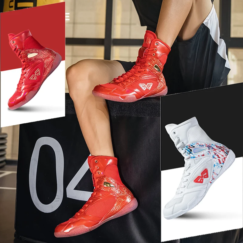 Mens Womens Breathable High Top Trainers Wear-resistant Anti-slip Professional Boxing Wrestling Shoes Fitness Weightlifting Shoe
Mens Womens Breathable High Top Trainers Wear-resistant Anti-slip Professional Boxing Wrestling Shoes Fitness Weightlifting Shoe
