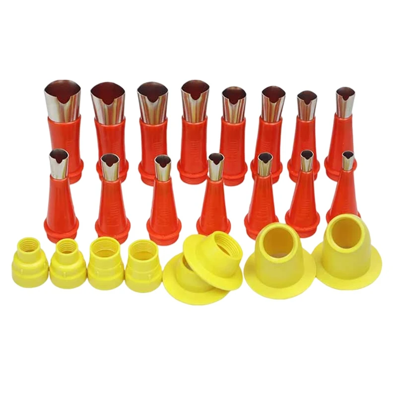 23Pc Stainless Steel Caulking Caulk V Nozzle Applicator Finisher Glue Silicone Sealant Finishing Tool Kitchen Sink Joint Durable
23Pc Stainless Steel Caulking Caulk V Nozzle Applicator Finisher Glue Silicone Sealant Finishing Tool Kitchen Sink Joint Durable