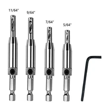 Lock Hinge Stainless Steel Drill Bit Set Black Oxide Self Centering Hardware Drawer Pilot Hole Guides For Wood Door D30
Lock Hinge Stainless Steel Drill Bit Set Black Oxide Self Centering Hardware Drawer Pilot Hole Guides For Wood Door D30