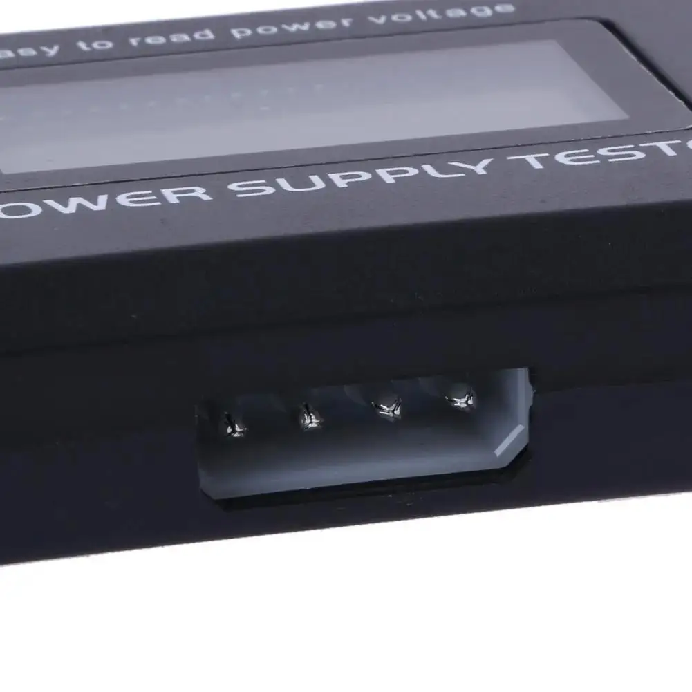 Computer PC Power Supply Tester Tool Quick Measure Bank Power Digital LCD Display Measuring Diagnostic Tester 20/24 Pin Supply
Computer PC Power Supply Tester Tool Quick Measure Bank Power Digital LCD Display Measuring Diagnostic Tester 20/24 Pin Supply