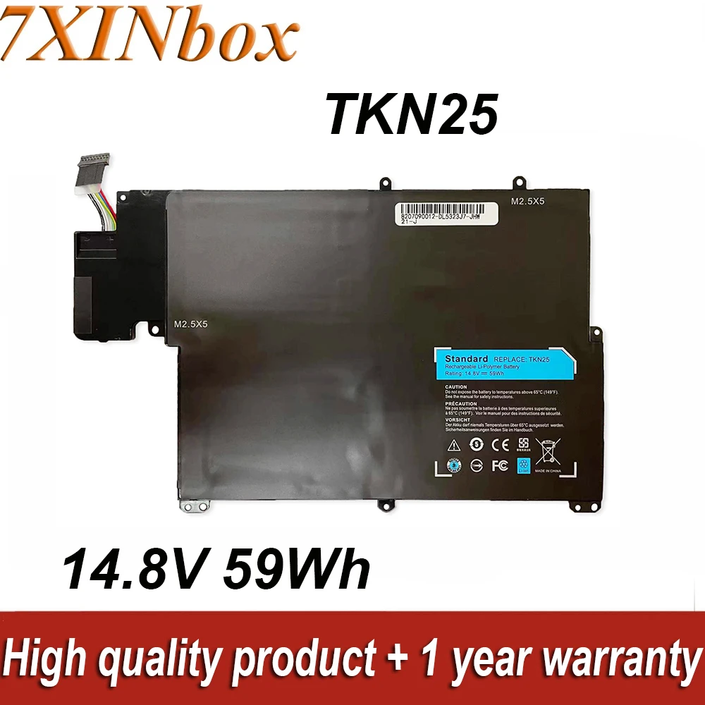 Новая батарея для ноутбука TKN25 TRDF3 14,8 в 59Wh V0XTF 088JR6 для Dell Vostro 3360 15-3549D-1528B 15-3546D Vostro 15 3000 V3360 Series
Новая батарея для ноутбука TKN25 TRDF3 14,8 в 59Wh V0XTF 088JR6 для Dell Vostro 3360 15-3549D-1528B 15-3546D Vostro 15 3000 V3360 Series