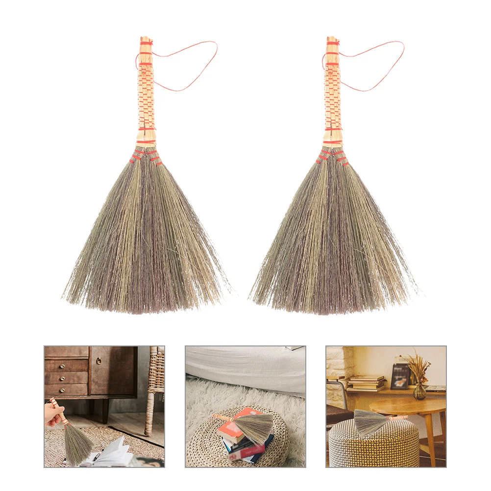 2pcs Handmade Broom Home Dust Brushes Short Handle Brooms Home Cleaning Tool Desk Broom
2pcs Handmade Broom Home Dust Brushes Short Handle Brooms Home Cleaning Tool Desk Broom