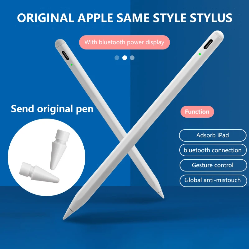 UTHAI KHD-1008 для Apple Pencil, Bluetooth сенсорная емкостная ручка для Ipad, Антибликовая активная емкостная ручка
UTHAI KHD-1008 для Apple Pencil, Bluetooth сенсорная емкостная ручка для Ipad, Антибликовая активная емкостная ручка