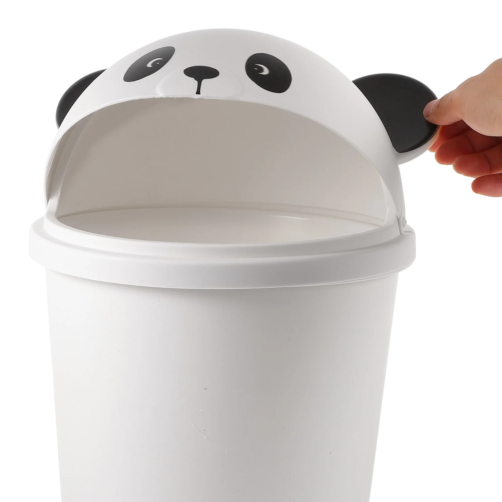 Trash Can Cute Waste Basket Indoor Trash Can with Lid Garbage Can Cartoon Panda Bin
Trash Can Cute Waste Basket Indoor Trash Can with Lid Garbage Can Cartoon Panda Bin