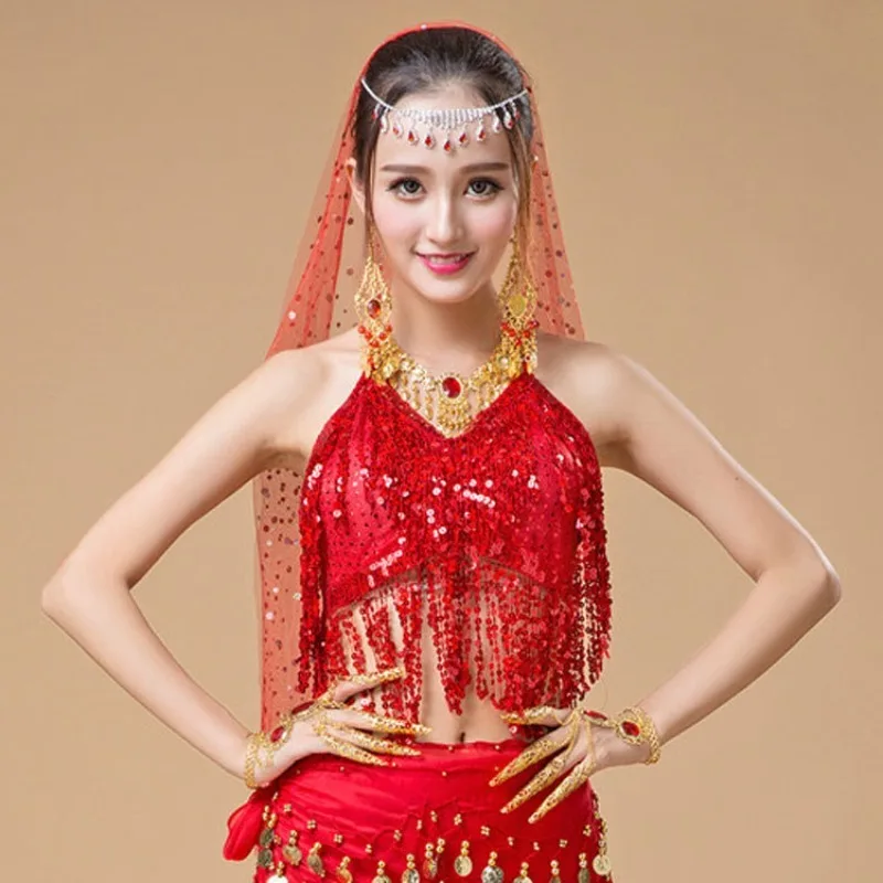 Belly dance top, suspender training suit, 2024 new spring/summer performance suit, practice dance top
Belly dance top, suspender training suit, 2024 new spring/summer performance suit, practice dance top