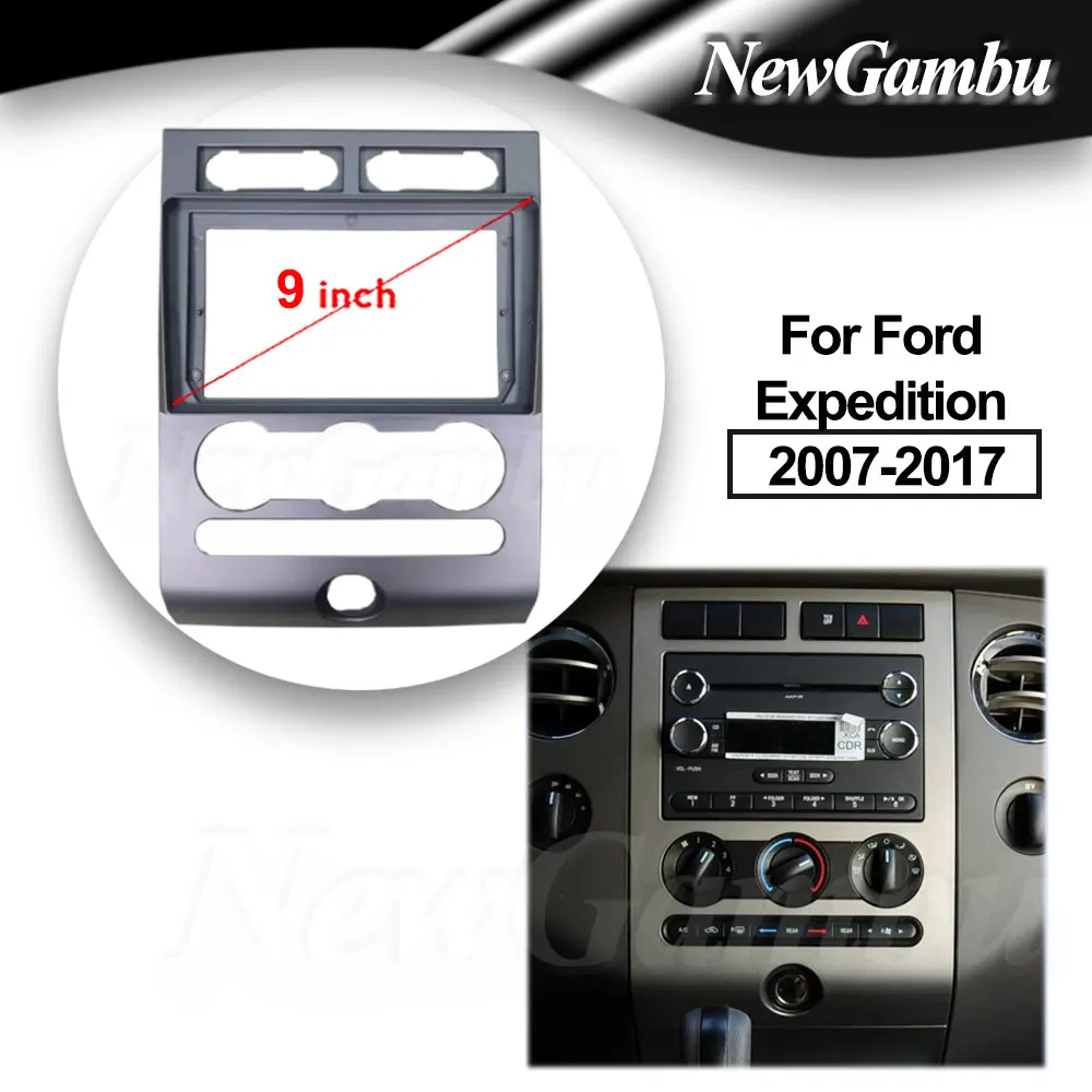 9-дюймовый автомобильный радиоприемник NewGambu, установка, DVD GPS Mp5 ABS PC, пластиковая панель, рама для приборной панели, самолета для экспедиции Ford 2007-2017
9-дюймовый автомобильный радиоприемник NewGambu, установка, DVD GPS Mp5 ABS PC, пластиковая панель, рама для приборной панели, самолета для экспедиции Ford 2007-2017