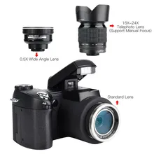 D7100 Digital Camera 33MP FHD Video Camera with Telephoto & Wide Angle Lens sets 8X Digital Zoom Cameras Playback D7100 Digital Camera 33MP FHD Video Camera with Telephoto & Wide Angle Lens sets 8X Digital Zoom Cameras Playback