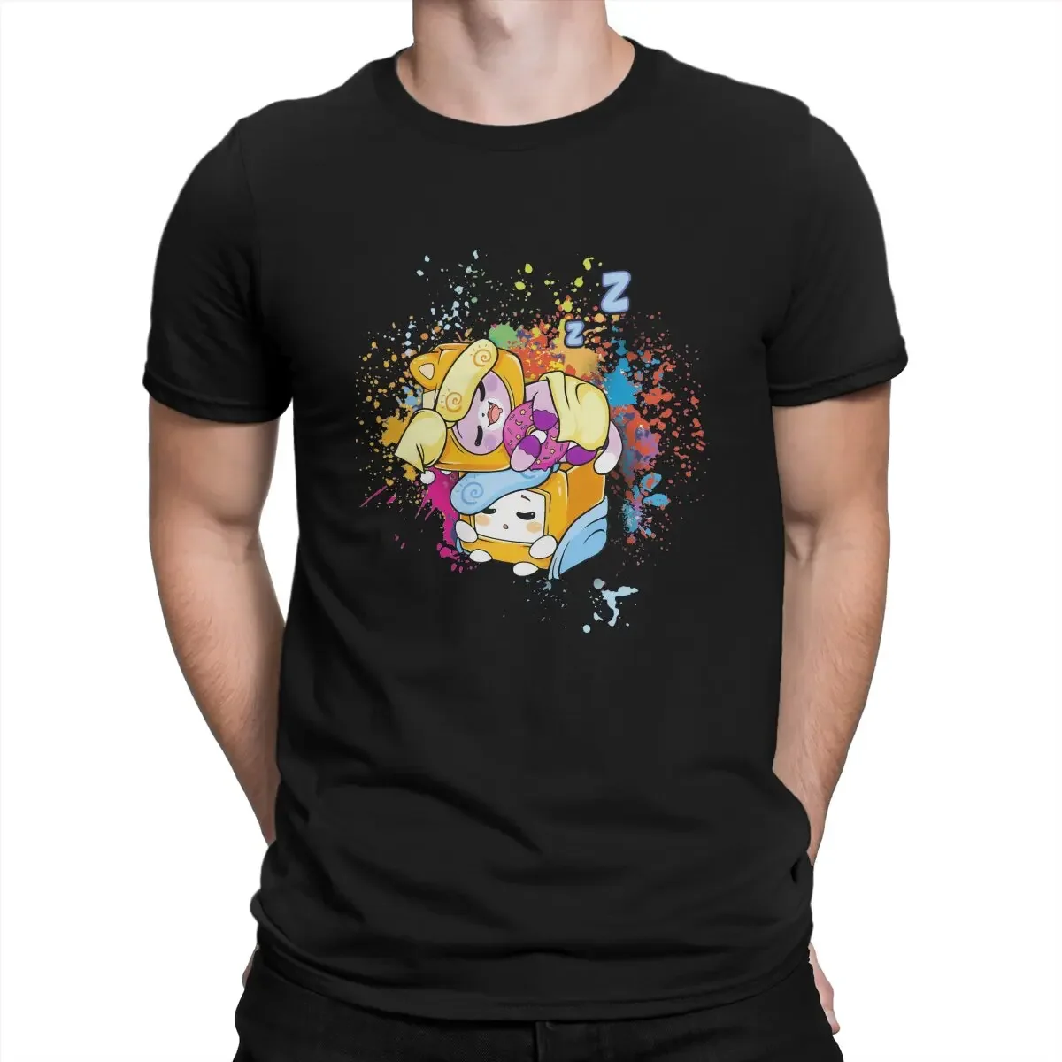Men's T-Shirt Cute 3D Sleep Crazy Cotton Tees Short Sleeve Lanky Box T Shirt Crewneck Clothing Party
Men's T-Shirt Cute 3D Sleep Crazy Cotton Tees Short Sleeve Lanky Box T Shirt Crewneck Clothing Party