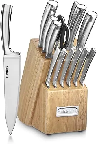 15 Piece Stainless Steel Blades Wood Professional-Cutlery-Block-Set Gold utensil Wood utensil set Plastic plates reusable Chopst
15 Piece Stainless Steel Blades Wood Professional-Cutlery-Block-Set Gold utensil Wood utensil set Plastic plates reusable Chopst
