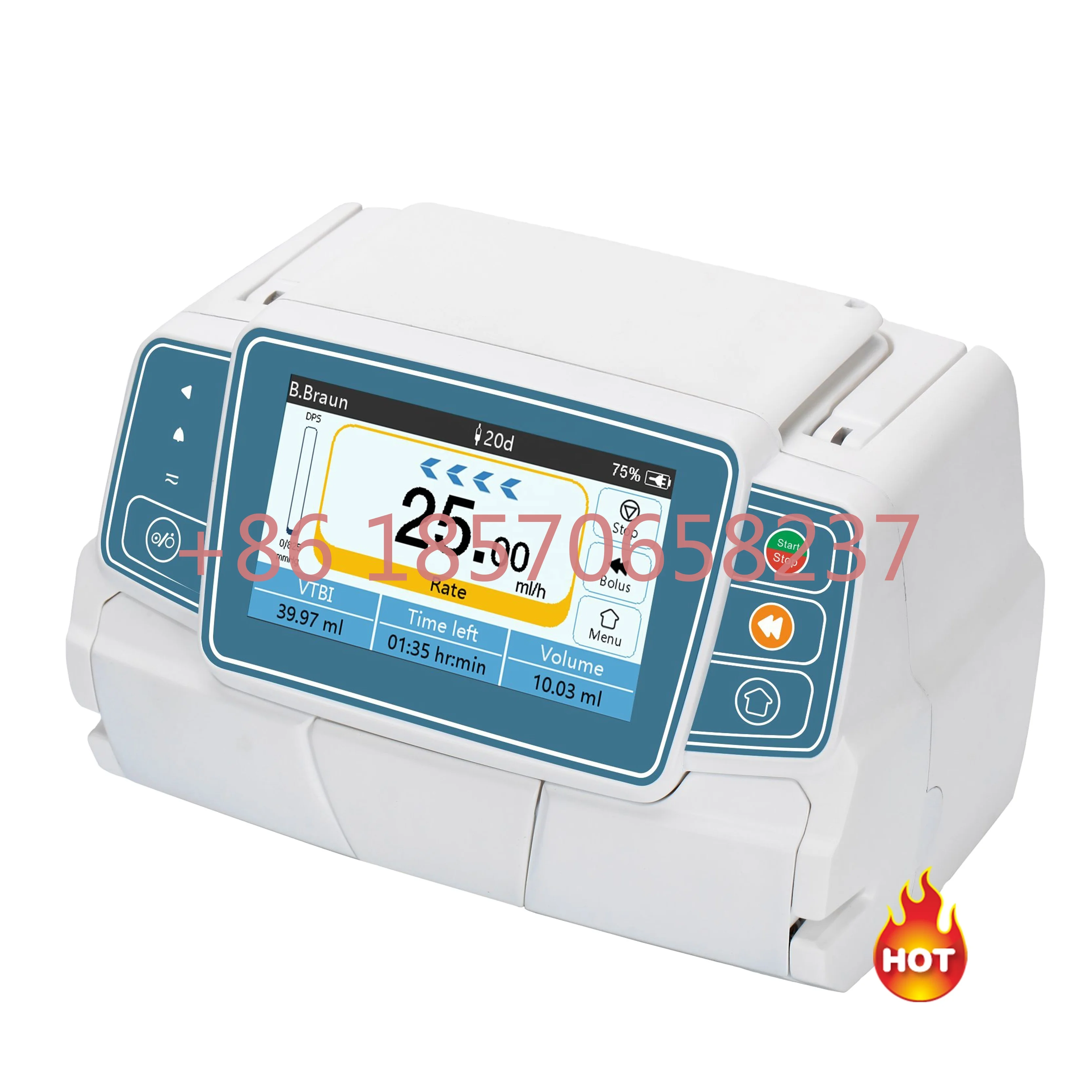 Portable Syringe Infusion Pump Price Hospital Medical Electric Veterinary Syringe Pump
Portable Syringe Infusion Pump Price Hospital Medical Electric Veterinary Syringe Pump