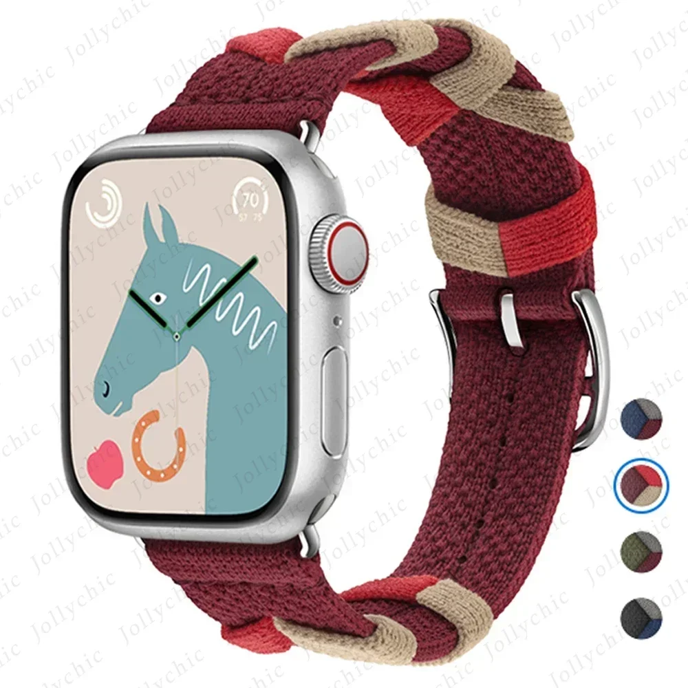 Ремешок Bridon для Apple Watch Band 49 мм 44 мм 40 мм 45 мм 49 мм 41 мм 38 мм, оригинальный нейлоновый браслет для IWatch Series 9 8 SE 7 6 5 4 3 Ultra 2
Ремешок Bridon для Apple Watch Band 49 мм 44 мм 40 мм 45 мм 49 мм 41 мм 38 мм, оригинальный нейлоновый браслет для IWatch Series 9 8 SE 7 6 5 4 3 Ultra 2