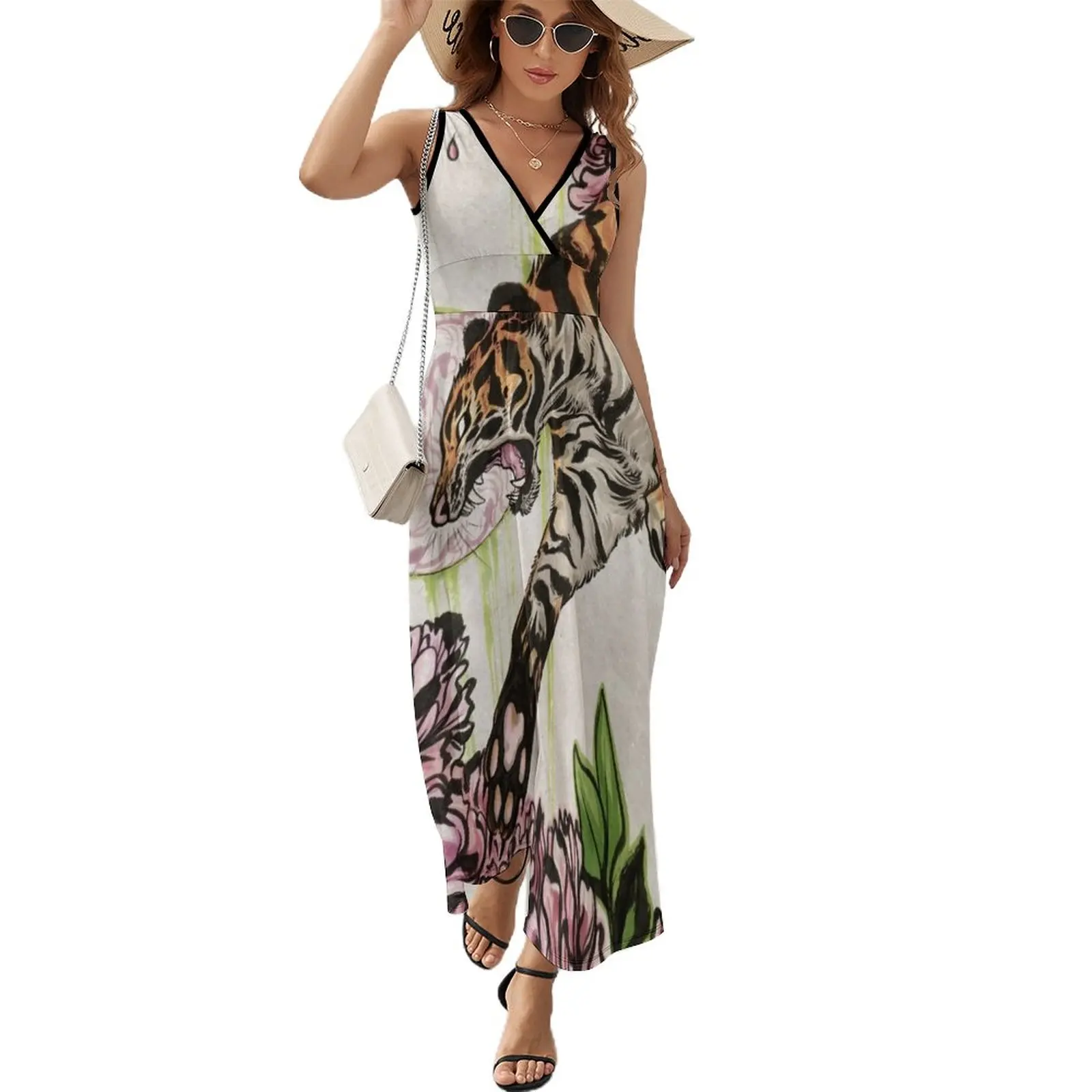 Tiger Sleeveless Dress evening dresses women women dress ladies dresses for special occasions dress
Tiger Sleeveless Dress evening dresses women women dress ladies dresses for special occasions dress