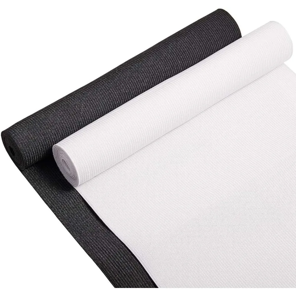 8-Inch Wide by 2-Yard Flat Elastic Black and White Heavy Stretch Knit for Sewing Project
8-Inch Wide by 2-Yard Flat Elastic Black and White Heavy Stretch Knit for Sewing Project