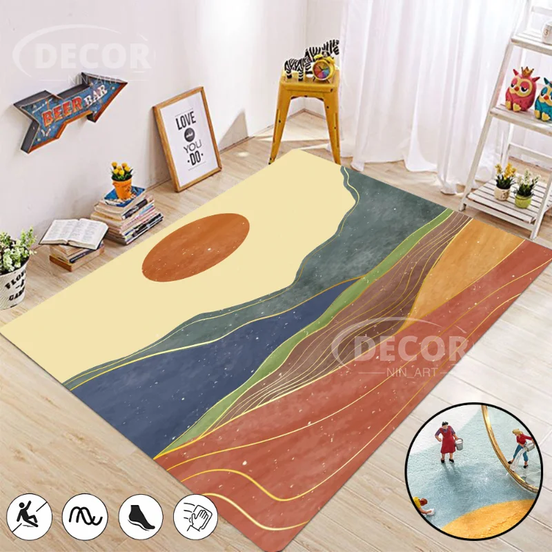 Nordic Bedroom Landscape Carpet Children's Room for Living Room Bedside Bedroom Animal Floor Mat Anti-Slip Entrance Doormats Rug
Nordic Bedroom Landscape Carpet Children's Room for Living Room Bedside Bedroom Animal Floor Mat Anti-Slip Entrance Doormats Rug