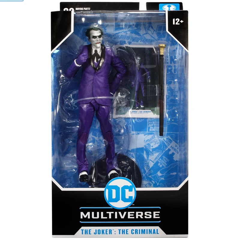 Экшн-фигурка МакФарлейн Dc Multiverse «Джокер: преступник из Бэтмена: три Джокера» 7 дюймов с аксессуарами
Экшн-фигурка МакФарлейн Dc Multiverse «Джокер: преступник из Бэтмена: три Джокера» 7 дюймов с аксессуарами