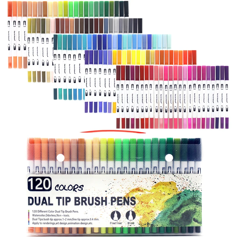 120 Colores Marker Pens Markers For Drawing Fine Liner Drawing Painting Watercolor Art Supplies Markers For Drawing Brush Pen
120 Colores Marker Pens Markers For Drawing Fine Liner Drawing Painting Watercolor Art Supplies Markers For Drawing Brush Pen
