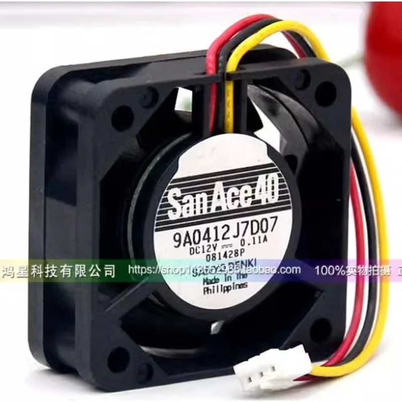 Оригинальный вентилятор охлаждения для Sanyo SanAce40 9A0412J7D07 12 В 0,11a 4015 бесшумный вентилятор охлаждения 40*40*15 мм
Оригинальный вентилятор охлаждения для Sanyo SanAce40 9A0412J7D07 12 В 0,11a 4015 бесшумный вентилятор охлаждения 40*40*15 мм