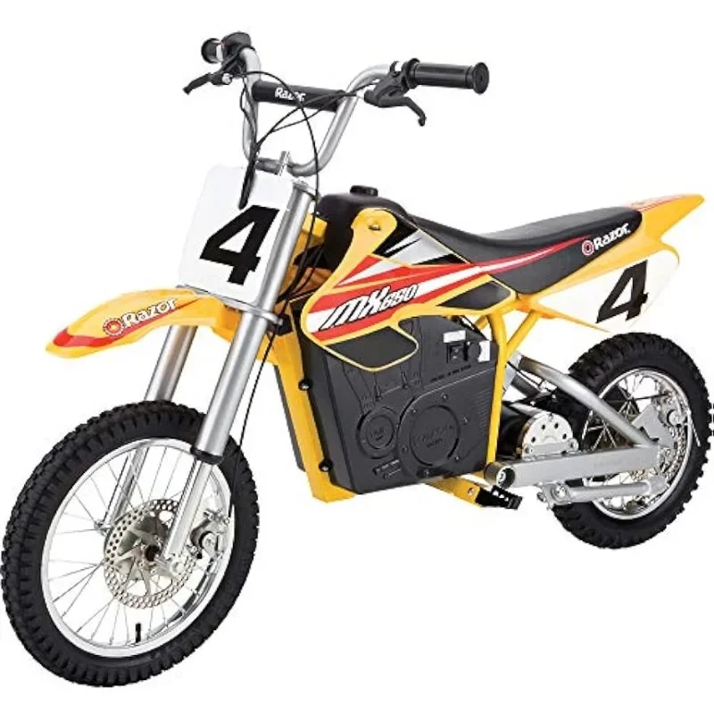 

MX650 Dirt Rocket Off-Road Motocross Bike – 36V Electric Ride-On, Up to 17 mph, Dual Suspension