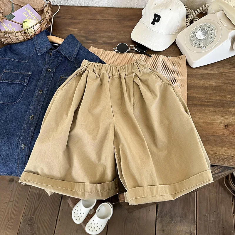 Kids Handsome Loose Wide Leg Pants Summer 2023 Boys Thin Style Cotton Casual Middle Pants
Kids Handsome Loose Wide Leg Pants Summer 2023 Boys Thin Style Cotton Casual Middle Pants