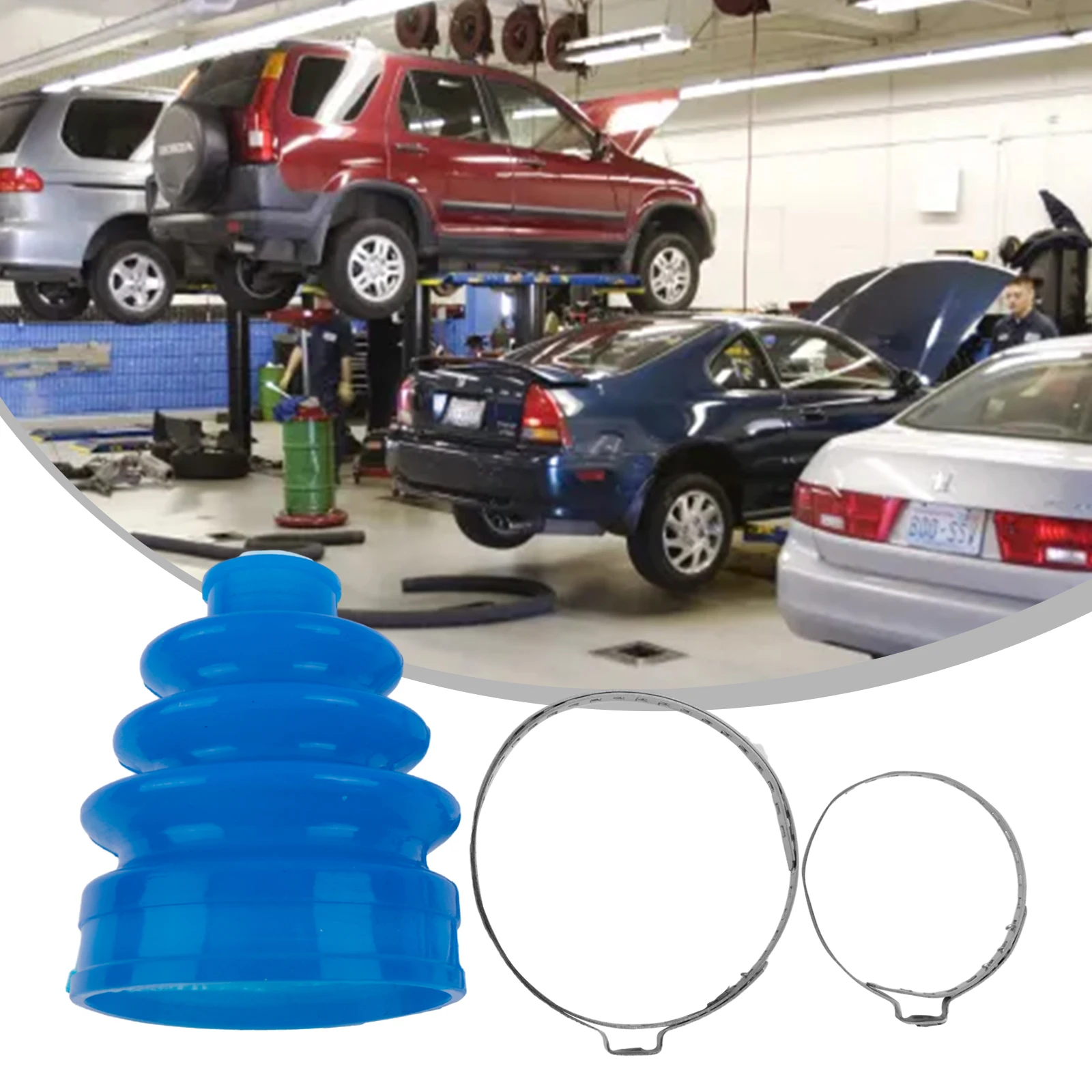 

Blue Car Silicone CV Constant-velocity Cover Universal Strong Elasticity Drive Shaft Joint Boot Cover Aging Resistance