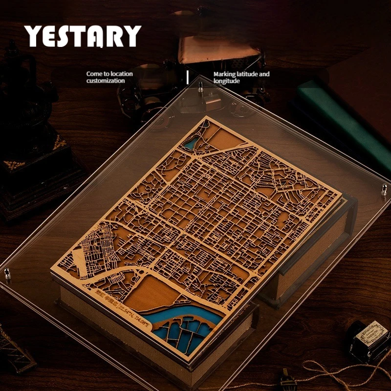 YESTARY Acrylic 3D Wooden Puzzle Creative Customised Map Street View Jigsaw Puzzle Educational Toy For Adult Kids Birthday Gifts
YESTARY Acrylic 3D Wooden Puzzle Creative Customised Map Street View Jigsaw Puzzle Educational Toy For Adult Kids Birthday Gifts