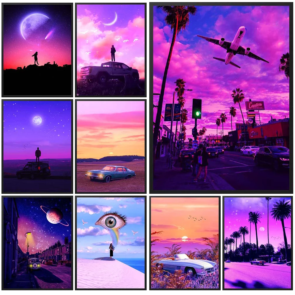 Sunset Glow Coconut Tree Vocation Nordic Poster Wall Art Canvas Painting Home Decor Wall Pictures For Living Room Unframed 
Sunset Glow Coconut Tree Vocation Nordic Poster Wall Art Canvas Painting Home Decor Wall Pictures For Living Room Unframed