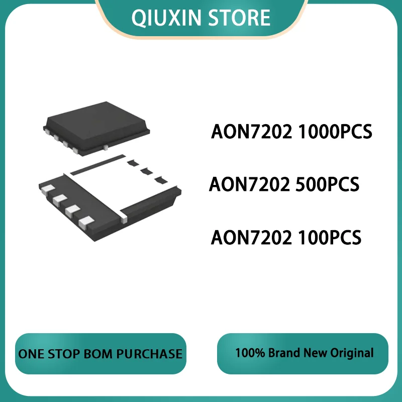 Mosleader AON7202 DFN3X3 100 шт. 500 шт. 1000 шт. в Китае высококачественные Mosfets N-Channel 30V 40A Сделано
Mosleader AON7202 DFN3X3 100 шт. 500 шт. 1000 шт. в Китае высококачественные Mosfets N-Channel 30V 40A Сделано