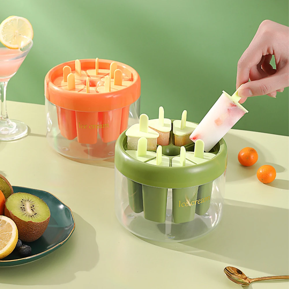 8 Grids Ice Cream Ice Pops Mold Food Grade Silicone Popsicle Mould Reusable DIY Homemade Fruit Shake Ice Cube Pop Ice Cream Tool
8 Grids Ice Cream Ice Pops Mold Food Grade Silicone Popsicle Mould Reusable DIY Homemade Fruit Shake Ice Cube Pop Ice Cream Tool