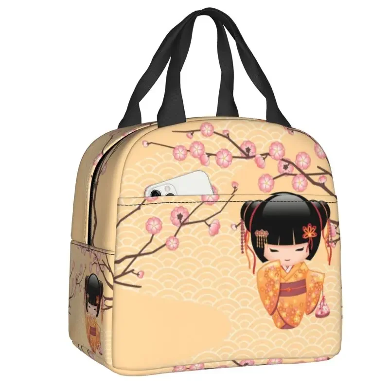 Custom Cute Kokeshi Lunch Bag Women Warm Cooler Insulated Lunch Container for Student School Work Picnic Food Tote Bags
Custom Cute Kokeshi Lunch Bag Women Warm Cooler Insulated Lunch Container for Student School Work Picnic Food Tote Bags