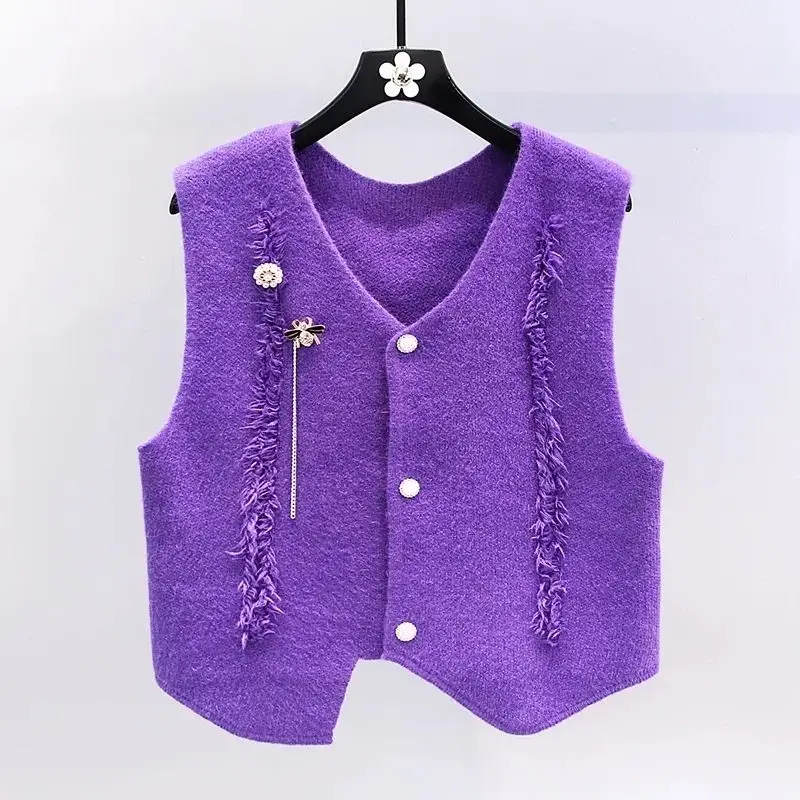 Spring New Style Small Folded Vest Shirt Suit Design Sense Knitted Vest Shirt Two-piece Female Sweater Top
Spring New Style Small Folded Vest Shirt Suit Design Sense Knitted Vest Shirt Two-piece Female Sweater Top