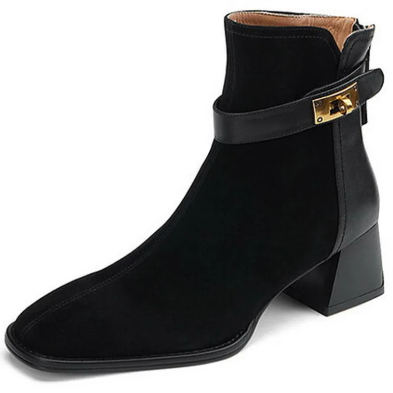 Classic Women's Rinse Boots Parker Simple Square toe Metal Zipper, Optical High Heels Office Desk, Women's Casual Shoes, Autumn,
Classic Women's Rinse Boots Parker Simple Square toe Metal Zipper, Optical High Heels Office Desk, Women's Casual Shoes, Autumn,