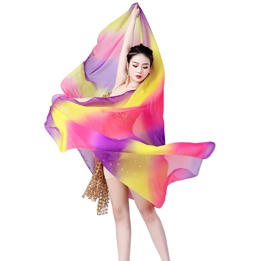 Belly Dance Performance Big Scarf Ultra Light and Thin Gradient Hand Scarf Indian Dance Performance Scarf Gradient Women's Shawl
Belly Dance Performance Big Scarf Ultra Light and Thin Gradient Hand Scarf Indian Dance Performance Scarf Gradient Women's Shawl