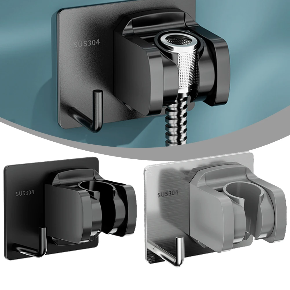 Stainless Steel No-drill Shower Head Holder Bathroom Showerhead Bracket Fixed Holder Toilet Lotus Shower Head Storage Hanger
Stainless Steel No-drill Shower Head Holder Bathroom Showerhead Bracket Fixed Holder Toilet Lotus Shower Head Storage Hanger