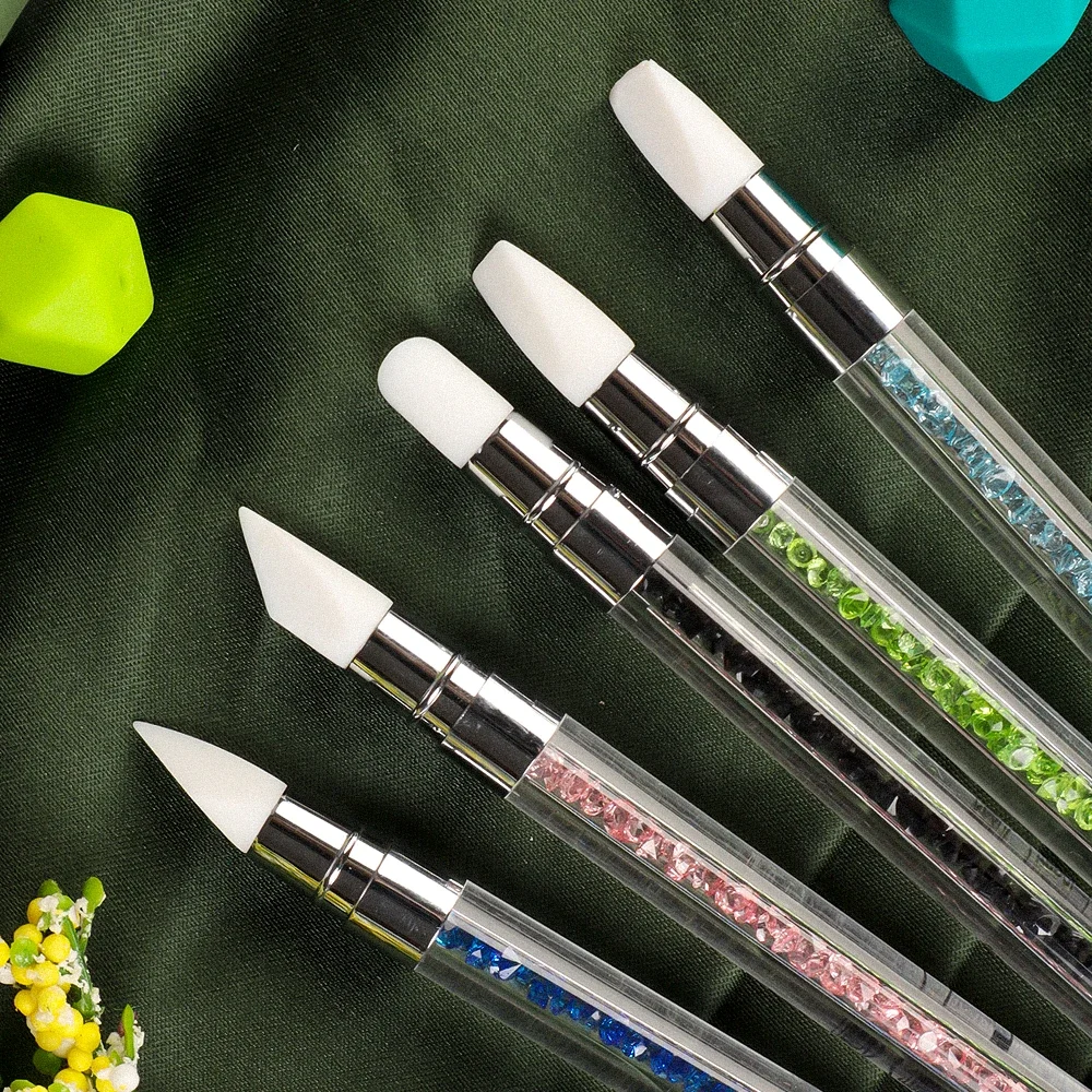 Double Head Silicone Flower Sculpting Pen Nail Art Pen Adjustable Glue Stick Embossing Pen Nail Art Brush Every Home Tool
Double Head Silicone Flower Sculpting Pen Nail Art Pen Adjustable Glue Stick Embossing Pen Nail Art Brush Every Home Tool