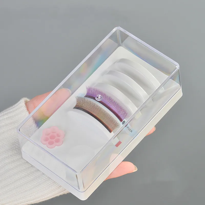 3 IN 1 Upgrade Eyelash Extension Glue Pallet Board Stand Holder For False Lashes Eyelashes Pad Tray Dustproof Storage Box Tools
3 IN 1 Upgrade Eyelash Extension Glue Pallet Board Stand Holder For False Lashes Eyelashes Pad Tray Dustproof Storage Box Tools