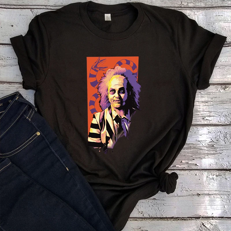 Beetlejuice T Shirt Vintage Shirts Beetlejuice Women T Shirt Harajuku Tops Aesthetic Clothes Vintage Tees Fashion
Beetlejuice T Shirt Vintage Shirts Beetlejuice Women T Shirt Harajuku Tops Aesthetic Clothes Vintage Tees Fashion