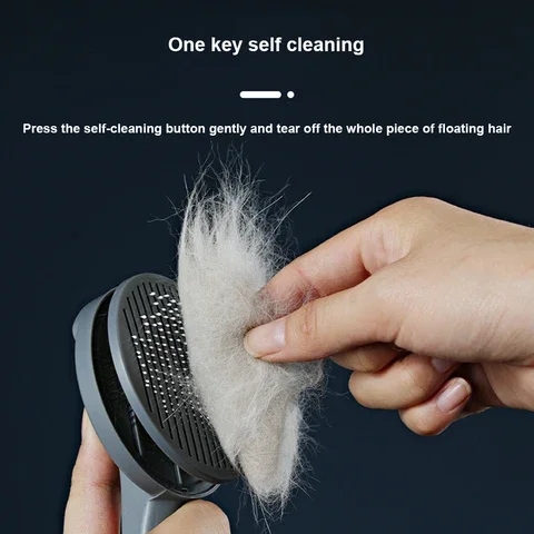 Shedding Groom One Key Dog Hair Self Cleaning Comb Special Pin Needle Massage Cleaner Pet Brush for Dog Cat Animal Fur Tools
Shedding Groom One Key Dog Hair Self Cleaning Comb Special Pin Needle Massage Cleaner Pet Brush for Dog Cat Animal Fur Tools