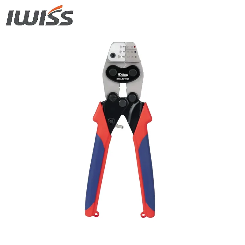 IWISS IWS-1226D Heat Shrink Crimping Pliers T232/TE Tecoricam D-436-38 Dead Connector Crimping Pliers
IWISS IWS-1226D Heat Shrink Crimping Pliers T232/TE Tecoricam D-436-38 Dead Connector Crimping Pliers