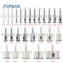 Marble Cup Saw Power Tool Drill Bit 3-60mm Suitable for Marble, Ceramic Tile, Glass, Hole Opener Diamond Core Drill 1pc
Marble Cup Saw Power Tool Drill Bit 3-60mm Suitable for Marble, Ceramic Tile, Glass, Hole Opener Diamond Core Drill 1pc