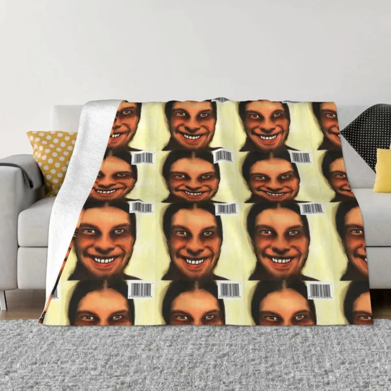 Aphex Twin I Care Because You Do Blankets Flannel Decoration Multifunction Lightweight Thin Throw Blankets for Sofa Couch Quilt
Aphex Twin I Care Because You Do Blankets Flannel Decoration Multifunction Lightweight Thin Throw Blankets for Sofa Couch Quilt