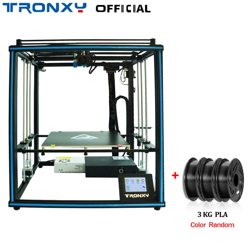 TRONXY X5SA FDM 3D Printer Kit 330*330*390mm Print Size High Precision 3d Printing Touch Screen With 1.75mm PLA filament
TRONXY X5SA FDM 3D Printer Kit 330*330*390mm Print Size High Precision 3d Printing Touch Screen With 1.75mm PLA filament