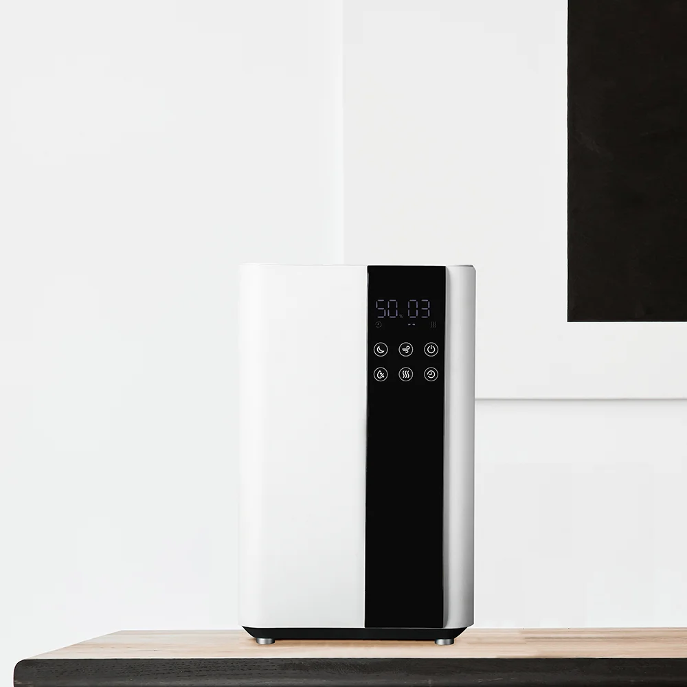 RUNAL Custom Square Diffuser Cool Hot Water Proof Temperature Ultraviolet Electric Smart Ultrasonic Air Humidifier With Remote
RUNAL Custom Square Diffuser Cool Hot Water Proof Temperature Ultraviolet Electric Smart Ultrasonic Air Humidifier With Remote