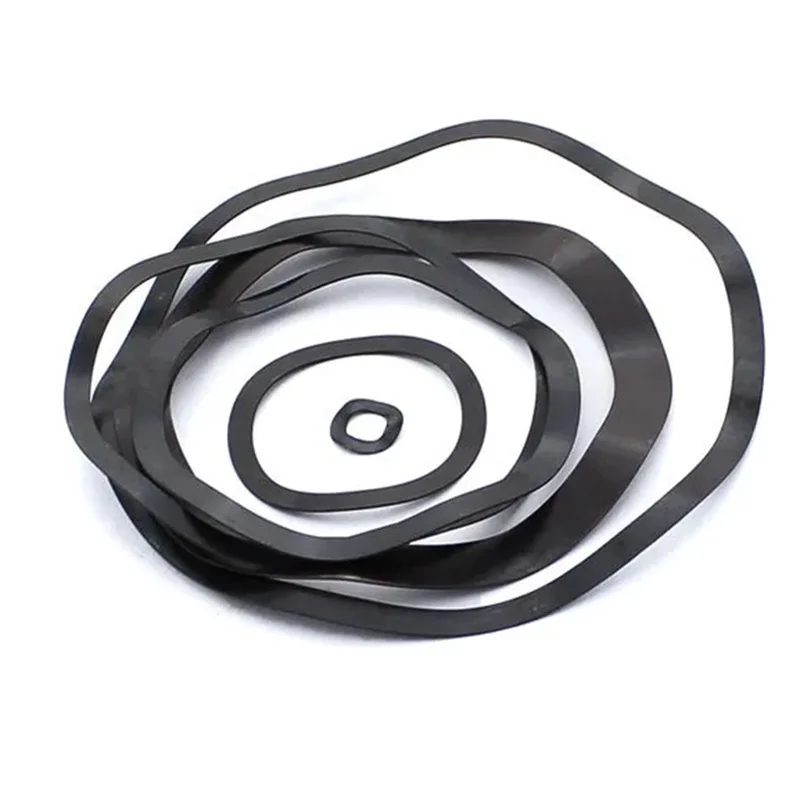 

M4/5/6/8/10/12/14/M60/M73/M76/M86/M98/M108/M118 black carbon steel wave spring washers crinkle spring gasket 347