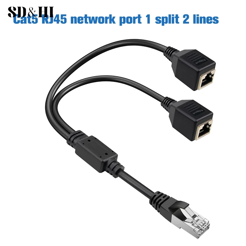Разветвитель Ethernet RJ45, адаптер 1 штекер-2 гнезда, сетевой разветвитель LAN, Поддержка Интернет-сетевого удлинителя Cat6
Разветвитель Ethernet RJ45, адаптер 1 штекер-2 гнезда, сетевой разветвитель LAN, Поддержка Интернет-сетевого удлинителя Cat6