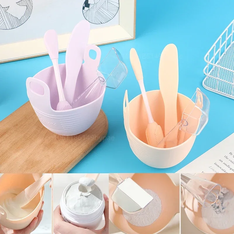 4Pcs/set Soft Silicone Face Mask Mixing Bowl Brush Spoon Set Women Household DIY SPA Beauty Tools Skin Care Supplies косметика
4Pcs/set Soft Silicone Face Mask Mixing Bowl Brush Spoon Set Women Household DIY SPA Beauty Tools Skin Care Supplies косметика